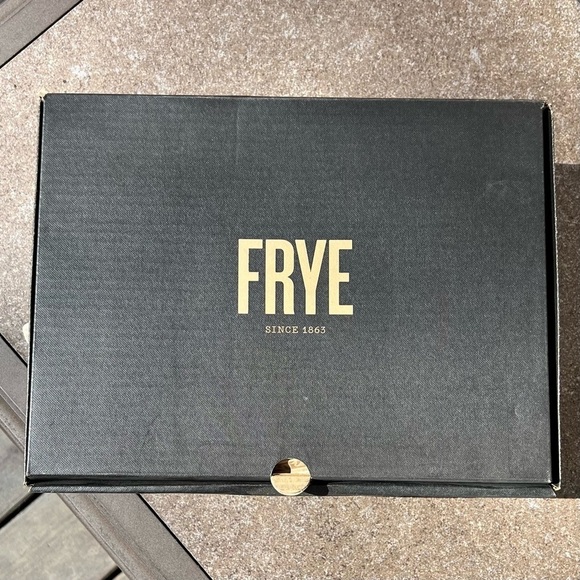 🌻NEW w/box Frye Amy Side Ghillie Nutmeg Brown Suede Peep Toe Ankle Boots - Picture 11 of 11